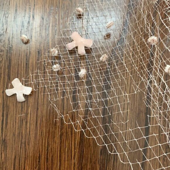 Vtg Kresge pink Glamour veil‎ hat in Original box - Picture 4 of 6